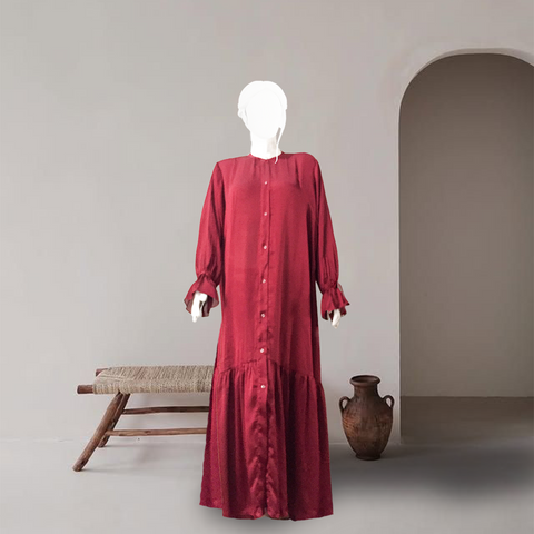 Ameera – Front-Open Butterfly Abaya