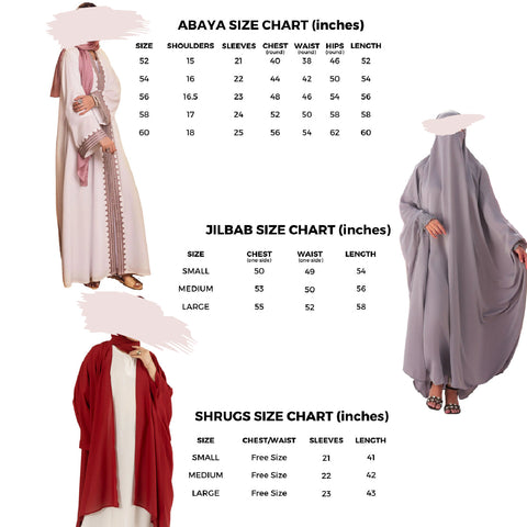 Safa – Front-Open Abaya
