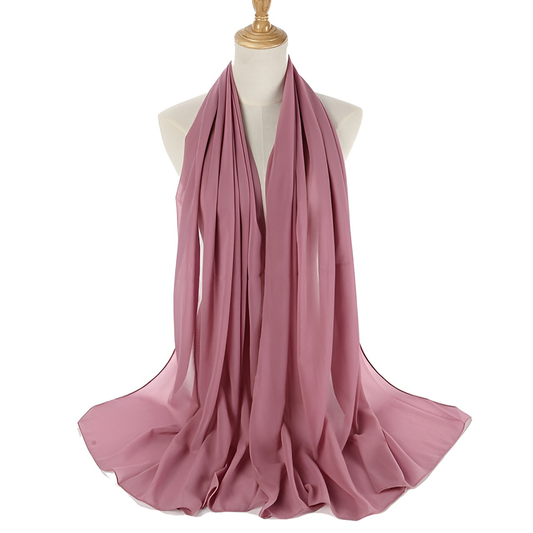 Georgette Hijab - Mauve