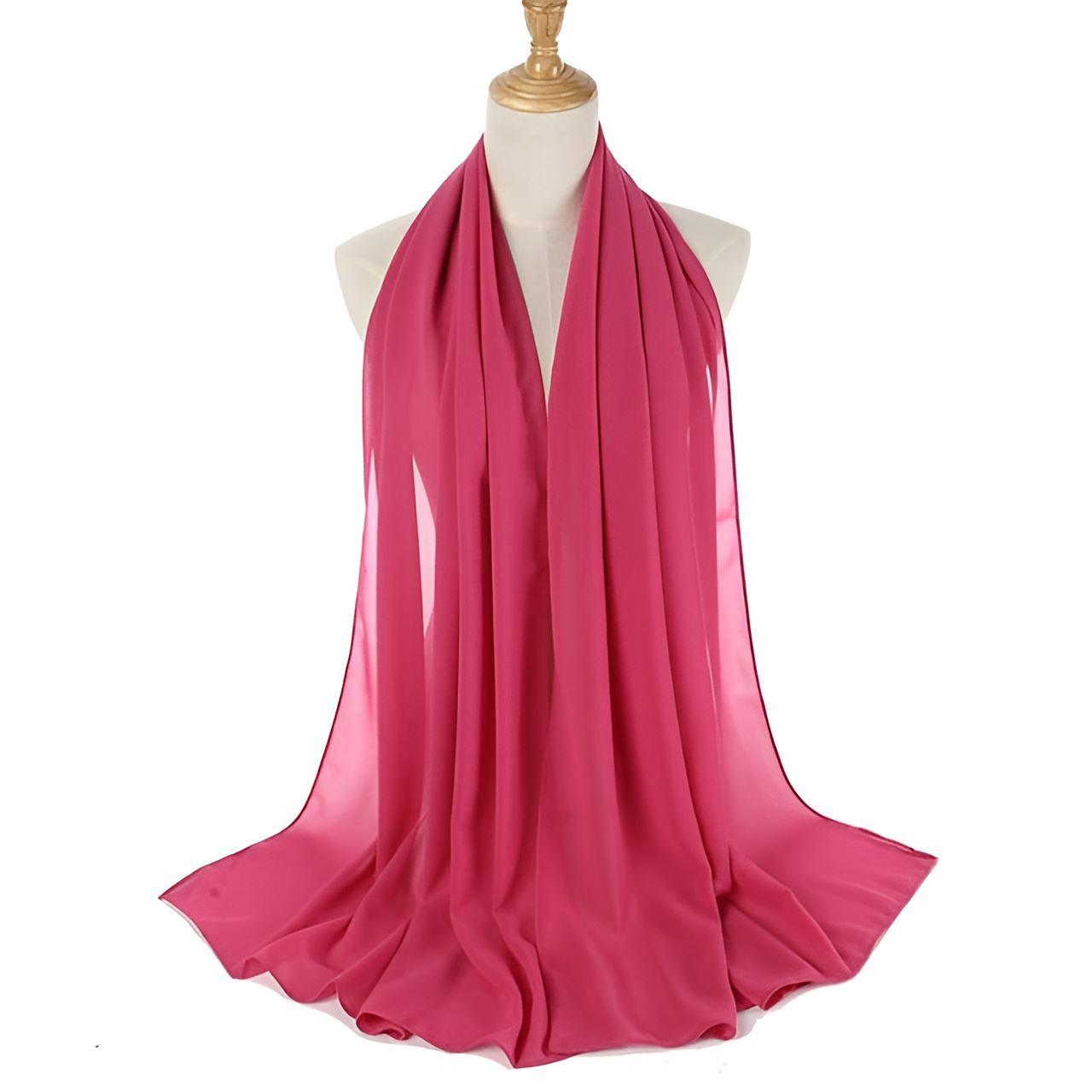 Georgette Hijab | Hot Pink |